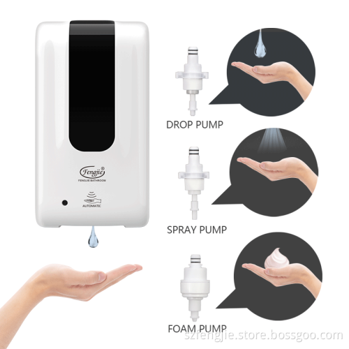 Stainless Steel Floor Standing Automatic Hand Sanitizer Soap Dispenser F1406STS